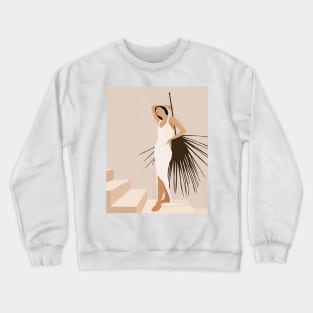 Beautiful women #abstract #digitalart Crewneck Sweatshirt